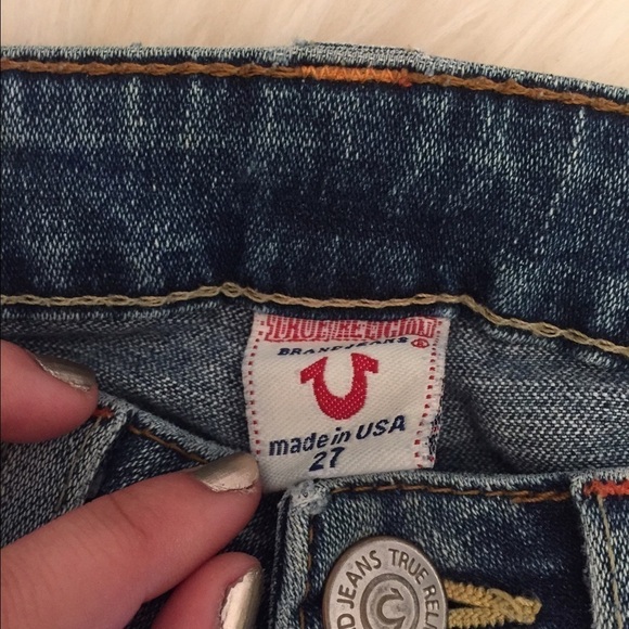 TRUE religion Joey jeans fray hem - Picture 3 of 14